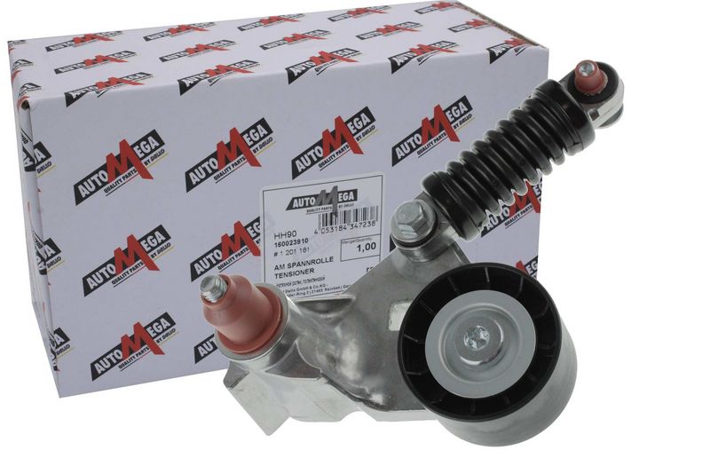 AUTOMEGA 160023910 Belt Tensioner, V-ribbed belt