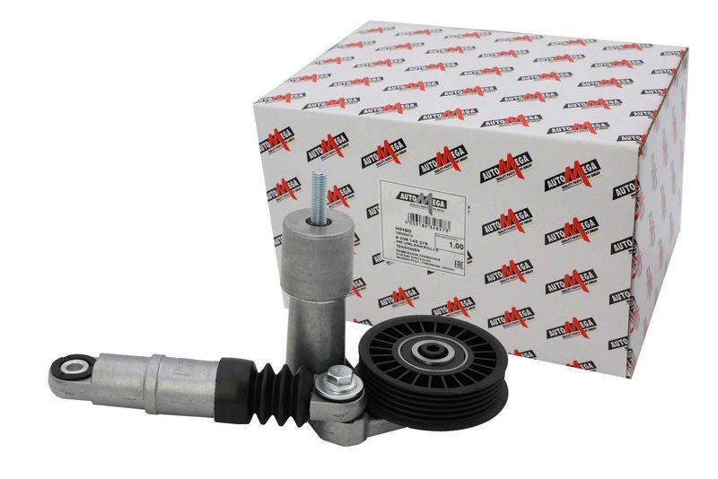 AUTOMEGA 160034310 Tensioner Pulley, V-ribbed belt