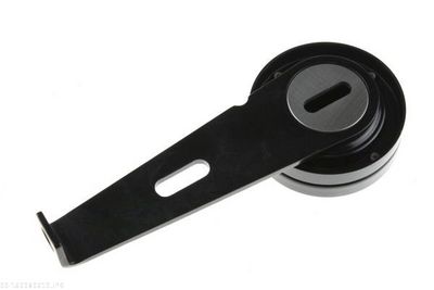 Tensioner Pulley, V-ribbed belt AUTOMEGA 160080610