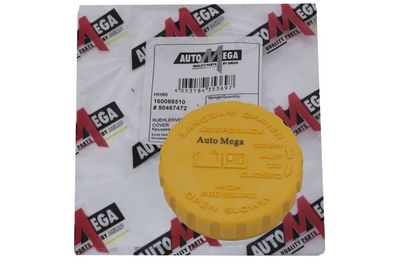 Cap, coolant tank AUTOMEGA 160088510