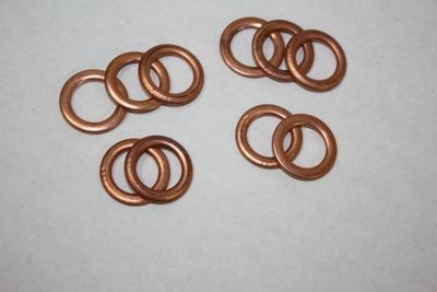 Seal Ring, oil drain plug AUTOMEGA 190007310