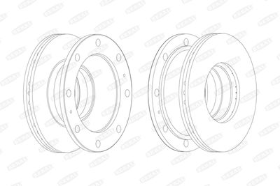 Brake Disc BERAL BCR106A
