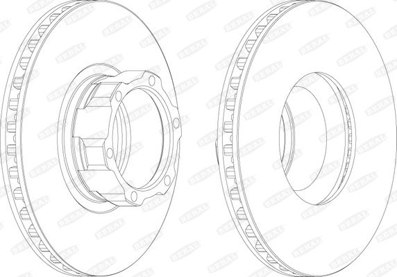 BERAL BCR119A Brake Disc