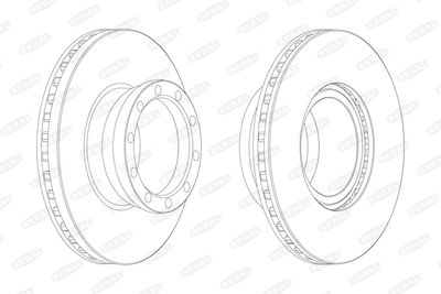 Brake Disc BERAL BCR146A