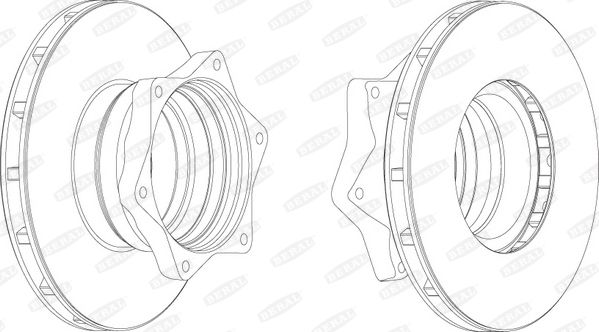 BERAL BCR164A Brake Disc