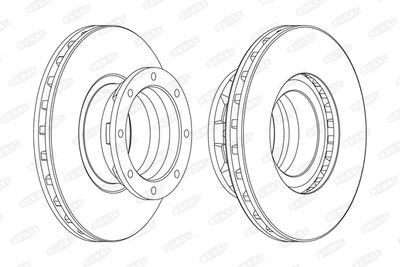 Brake Disc BERAL BCR187A