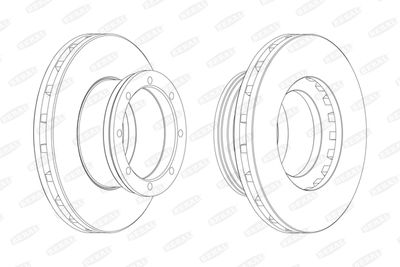 Brake Disc BERAL BCR190A