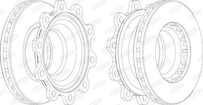 Brake Disc BERAL BCR193A