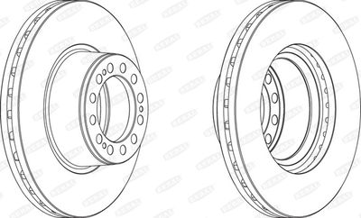 Brake Disc BERAL BCR201A