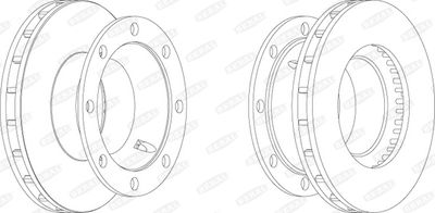 Brake Disc BERAL BCR206A
