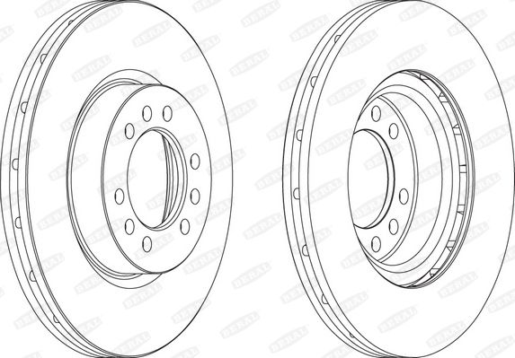 BERAL BCR235A Brake Disc