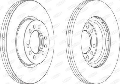 Brake Disc BERAL BCR235A