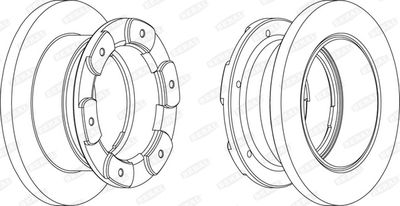 Brake Disc BERAL BCR236A