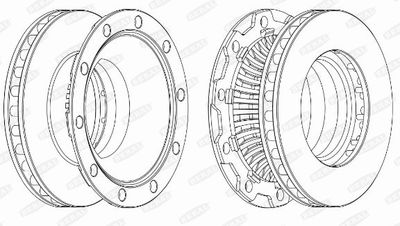 Brake Disc BERAL BCR252A