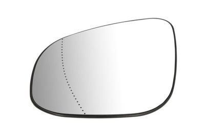 Mirror Glass, exterior mirror BLIC 6102-02-2001763P