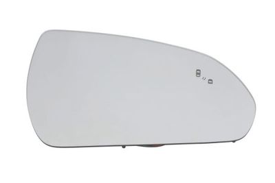 Mirror Glass, exterior mirror BLIC 6102-20-1966374P
