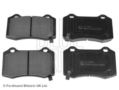 Brake Pad Set, disc brake BLUE PRINT ADA104206