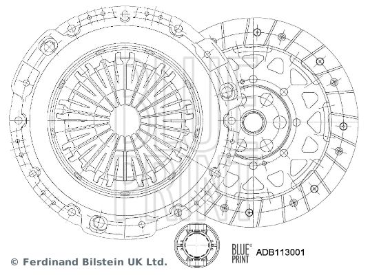 BLUE PRINT ADB113001 Clutch Kit