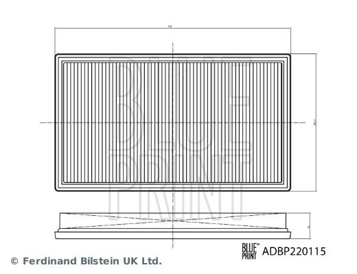 BLUE PRINT ADBP220115 Air Filter