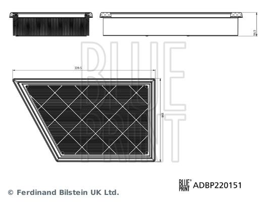 BLUE PRINT ADBP220151 Air Filter