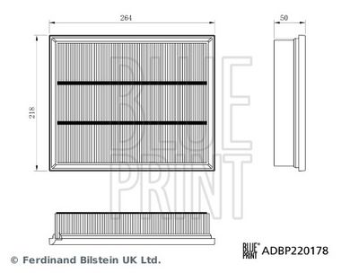 Air Filter BLUE PRINT ADBP220178