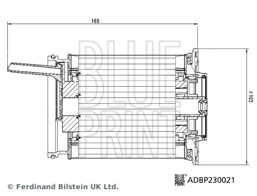 BLUE PRINT ADBP230021 Fuel Filter