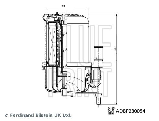 BLUE PRINT ADBP230054 Fuel Filter