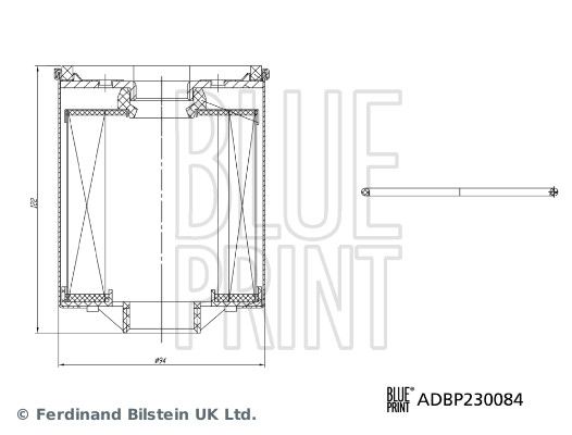 BLUE PRINT ADBP230084 Fuel Filter