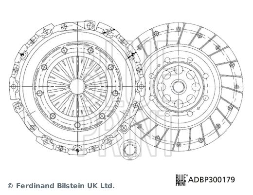 BLUE PRINT ADBP300179 Clutch Kit