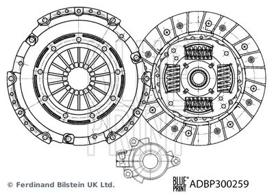 Clutch Kit BLUE PRINT ADBP300259
