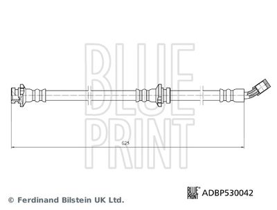Brake Hose BLUE PRINT ADBP530042