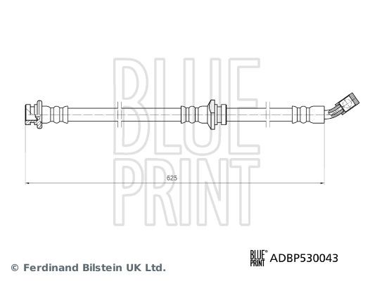 BLUE PRINT ADBP530043 Brake Hose