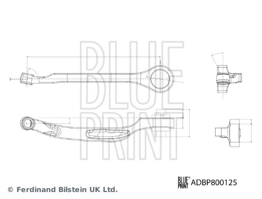 BLUE PRINT ADBP800125 Mounting, engine
