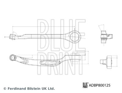 Mounting, engine BLUE PRINT ADBP800125