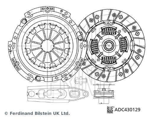 BLUE PRINT ADC430129 Clutch Kit