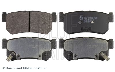 Brake Pad Set, disc brake BLUE PRINT ADG04262