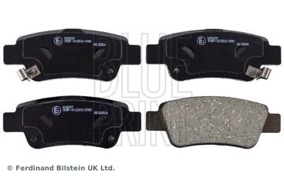 Brake Pad Set, disc brake BLUE PRINT ADH24276