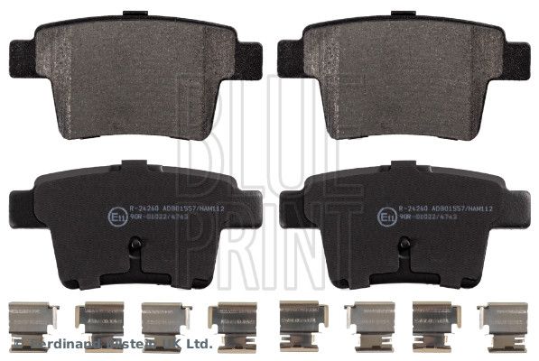 BLUE PRINT ADJ134240 Brake Pad Set, disc brake
