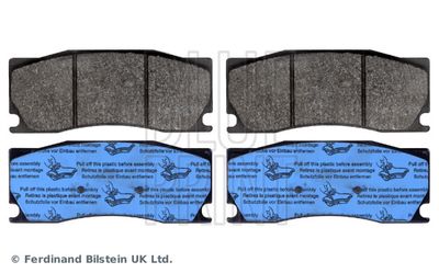 Brake Pad Set, disc brake BLUE PRINT ADJ134243