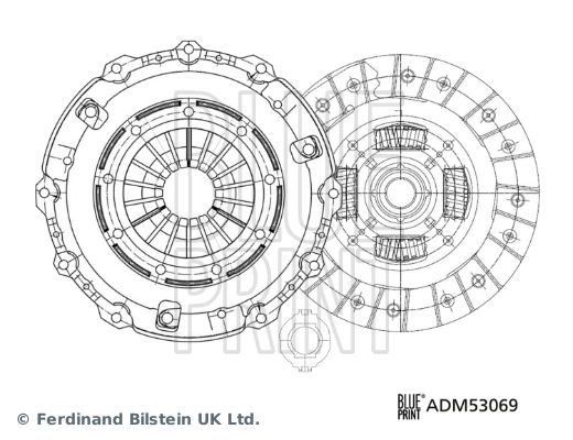 BLUE PRINT ADM53069 Clutch Kit
