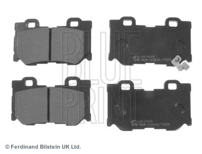 Brake Pad Set, disc brake BLUE PRINT ADN142149