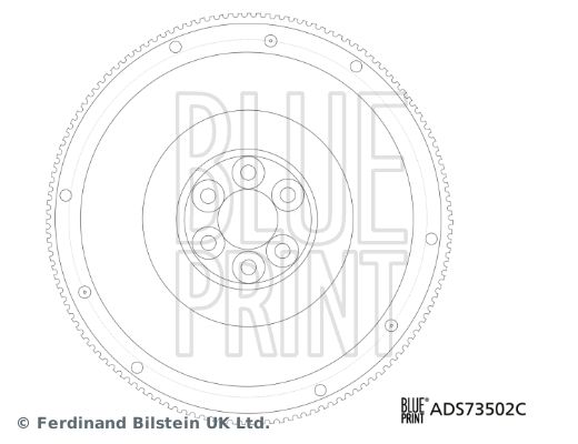 BLUE PRINT ADS73502C Flywheel