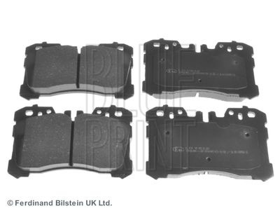 Brake Pad Set, disc brake BLUE PRINT ADT342192