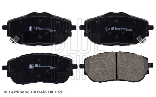 BLUE PRINT ADT342198 Brake Pad Set, disc brake