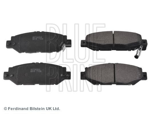 BLUE PRINT ADT34263 Brake Pad Set, disc brake