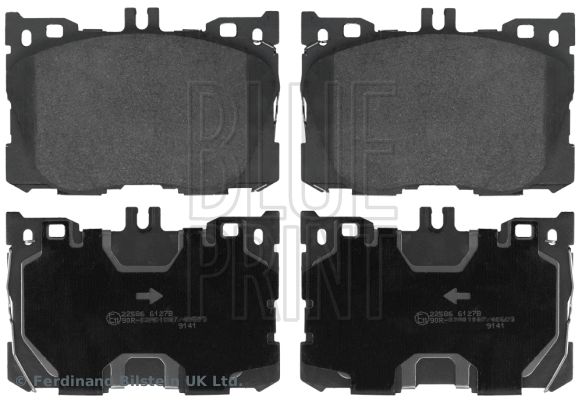 BLUE PRINT ADU174241 Brake Pad Set, disc brake