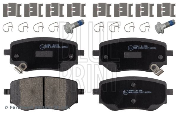 BLUE PRINT ADU174242 Brake Pad Set, disc brake