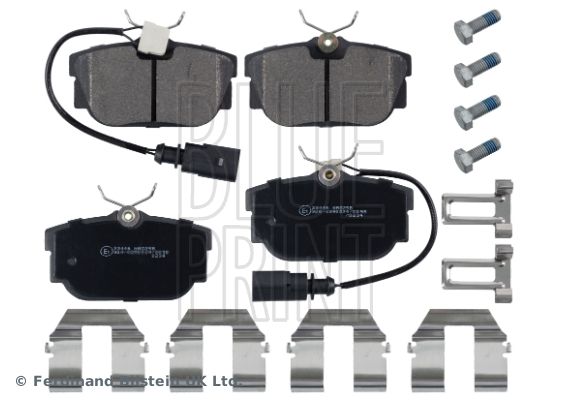 BLUE PRINT ADV184254 Brake Pad Set, disc brake