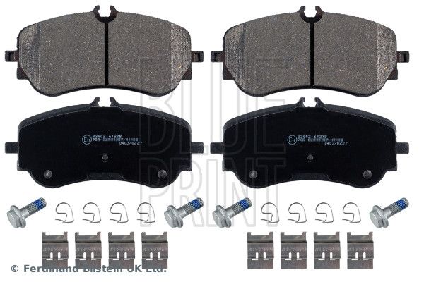 BLUE PRINT ADV184264 Brake Pad Set, disc brake