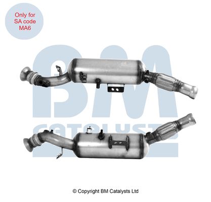 BM Catalysts BM11629H Soot/Particulate Filter, exhaust system